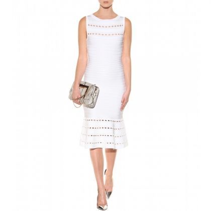 Pantofi cu toc înalt metalic-transparenți