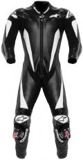 Alpinestars Race Replica Leather Suit - Black/White