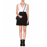 Mini Natasha textured leather shoulder bag