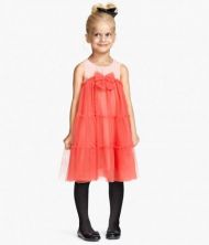  Tulle Coral dress 