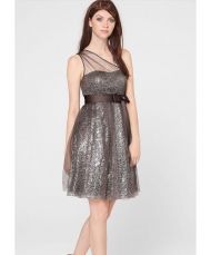  Tulle dress with sequins