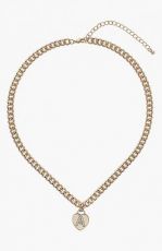 Silver necklace with name